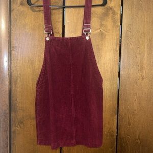 Forever 21 red corduroy dress. Size Medium